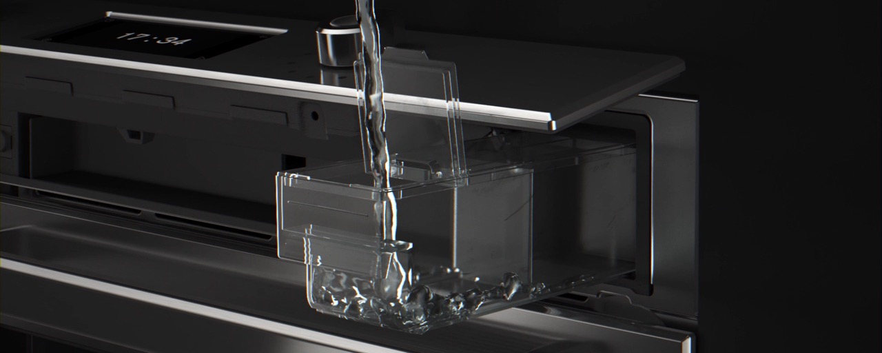 Bertazzoni Ångugn med pyrolys TFT, rostfri, Professional-series