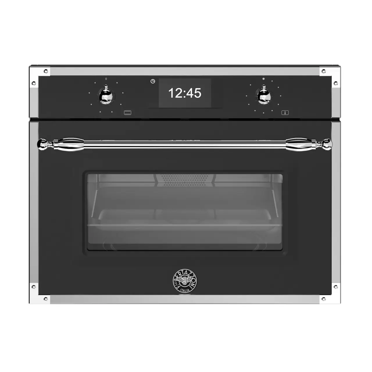Bertazzoni Kombiugn med mikro, TFT, mattsvart, Heritage-serien Mattsvart