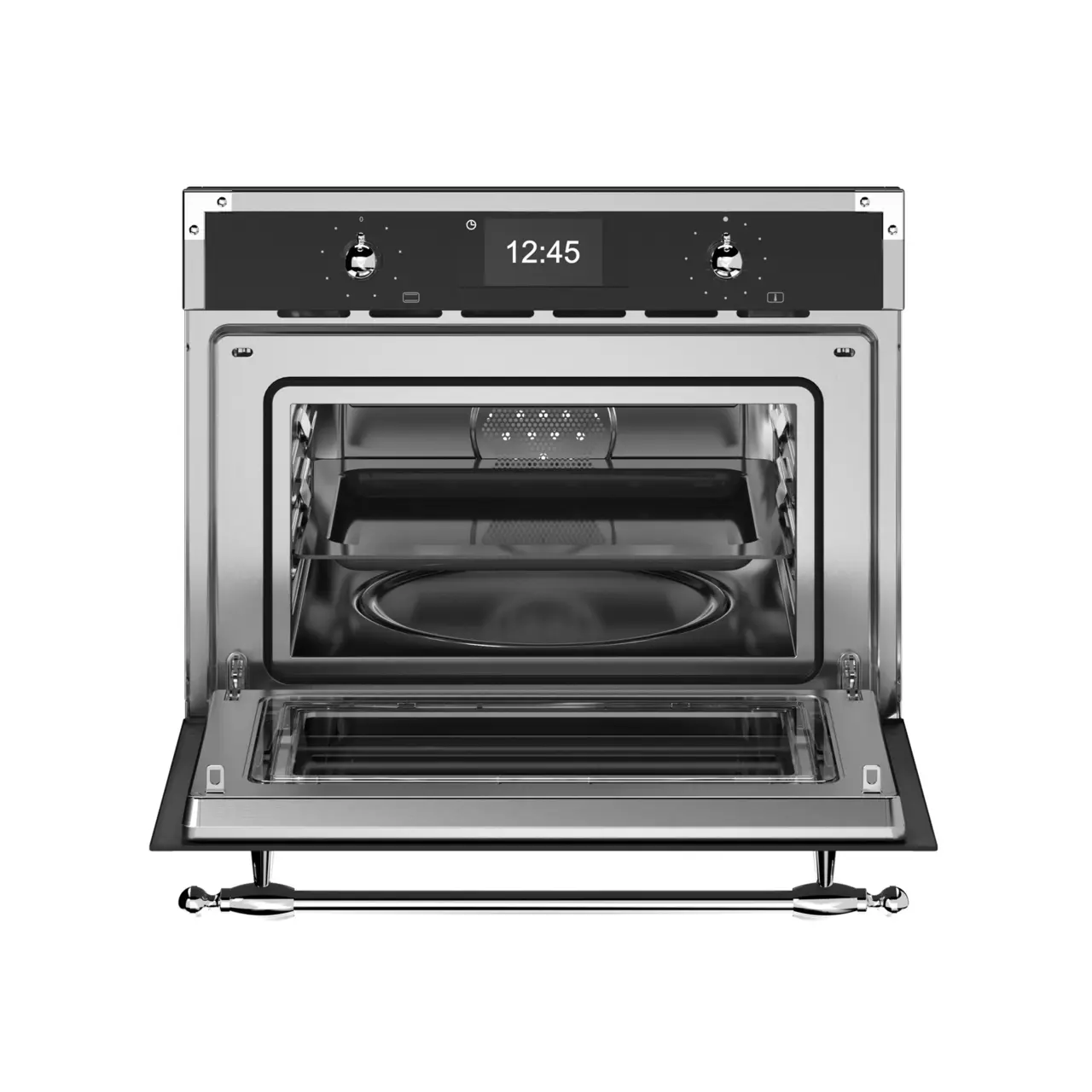 Bertazzoni Kombiugn med mikro, TFT, mattsvart, Heritage-serien Mattsvart