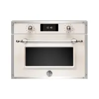 Bertazzoni Kombiugn med mikro, TFT, avorio / krom, Heritage-serien