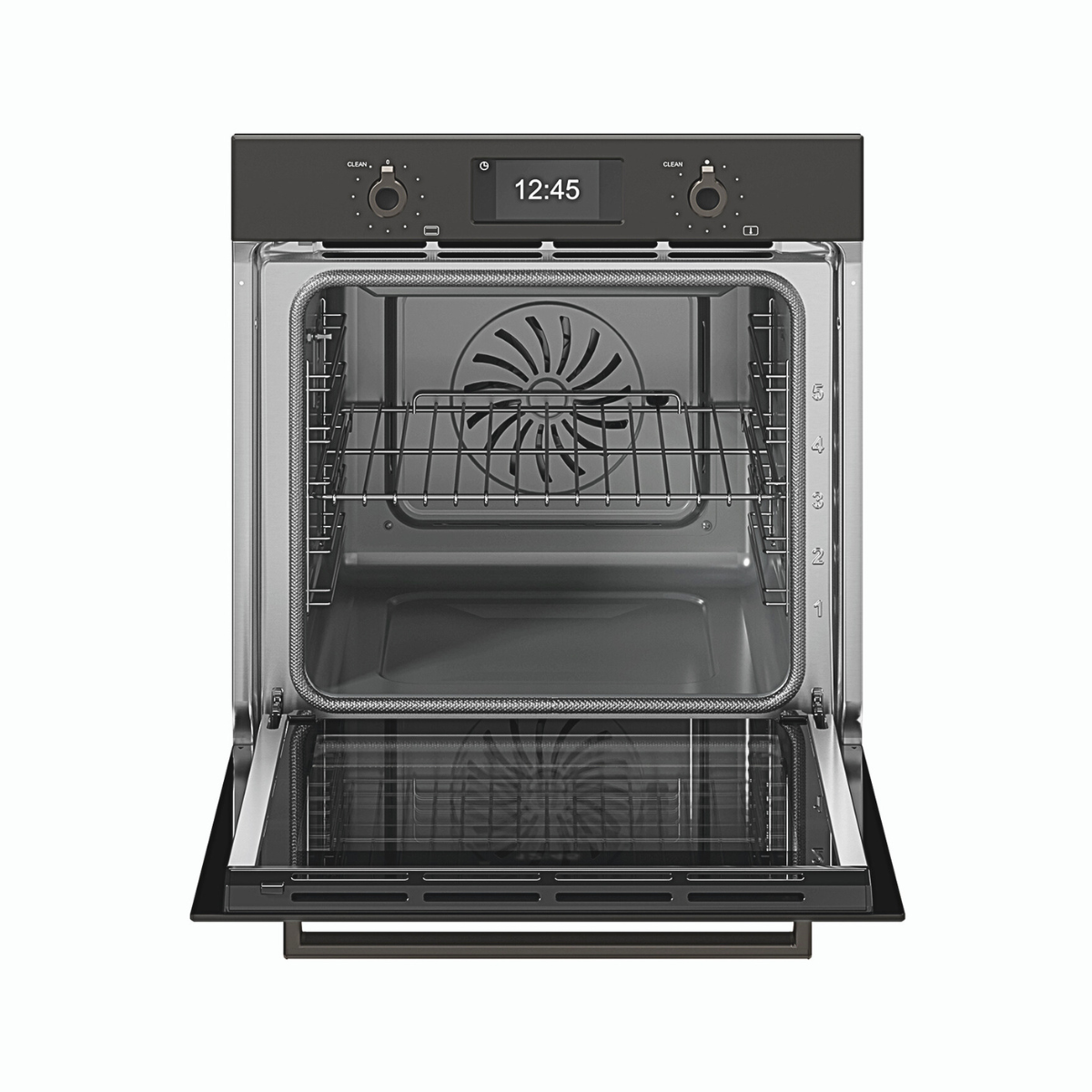 Bertazzoni Ångugn med pyrolys TFT, carbonio, Professional-series