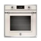 Bertazzoni Ångugn med pyrolys samt TFT-skärm, Avorio/krom, Heritage-series Avorio/krom