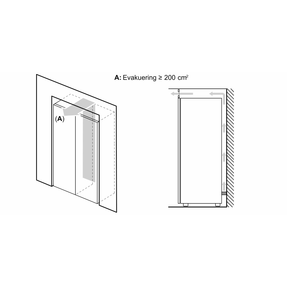 Siemens iQ300 frysskåp GS36NFWEV