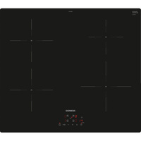 Siemens EU611BEB6E iQ100, Induktionshäll, 60 cm, Svart, utan ram