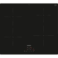 Siemens EU611BEB6E iQ100, Induktionshäll, 60 cm, Svart, utan ram