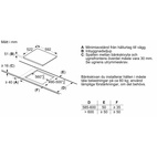 Siemens EU611BEB6E iQ100, Induktionshäll, 60 cm, Svart, utan ram