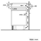 Siemens EU611BEB6E iQ100, Induktionshäll, 60 cm, Svart, utan ram