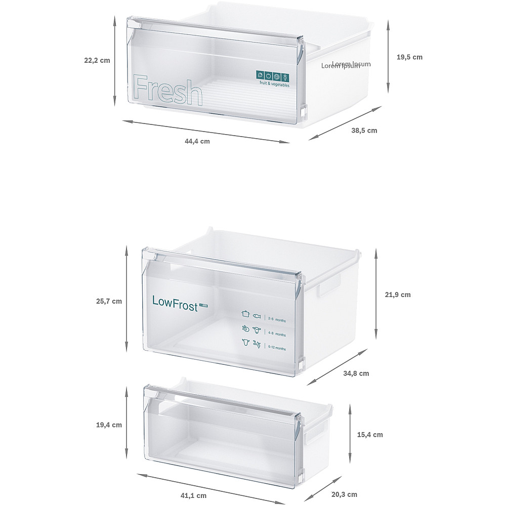 Siemens KI87V5SE0 iQ100 integrerad kyl/frys
