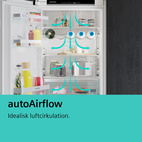 Siemens iQ500 helintegrerad kyl med frysfack KI42LADD1