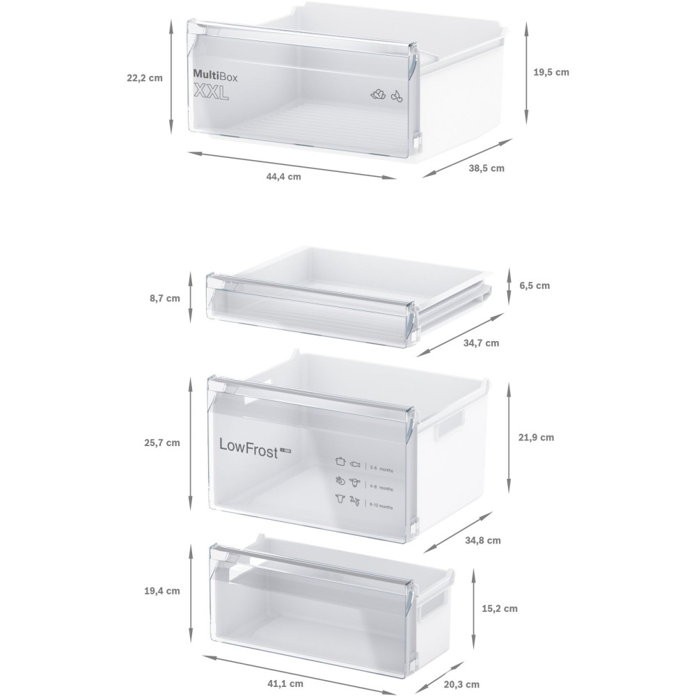 Bosch Serie 2 integrerad kyl/frys KIV865SE0