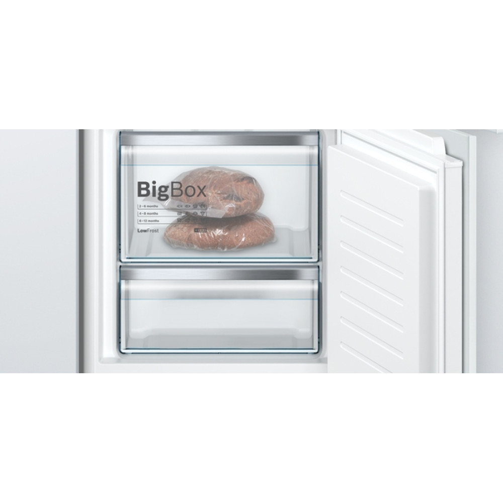 Bosch Kombinerad Kyl/Frys Inbyggd KIS87AFE0, BigBox
