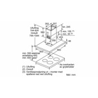 Siemens frihängande fläktkåpa LF97BCP50
