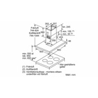 Siemens frihängande fläktkåpa LF97BCP50