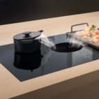 BORA M Pure med induktionszoner - kolfilter