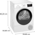 Siemens iQ300 värmepumpstorktumlare 8 kg WT45HV0EDN