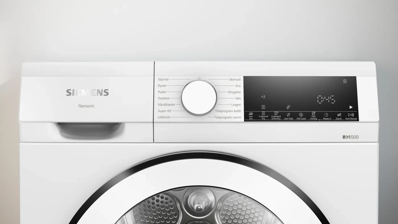 Siemens iQ500 värmepumpstorktumlare 9 kg WQ42G20LDN