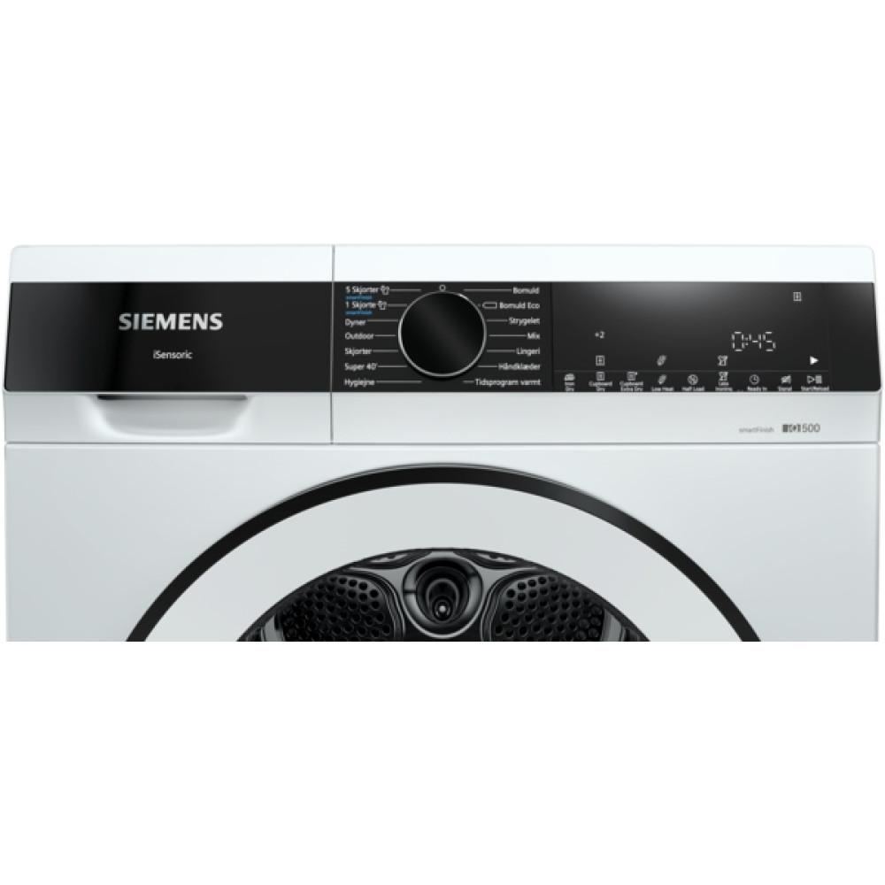 Siemens värmepumpstumlare 9 kg WQ45G2AADN