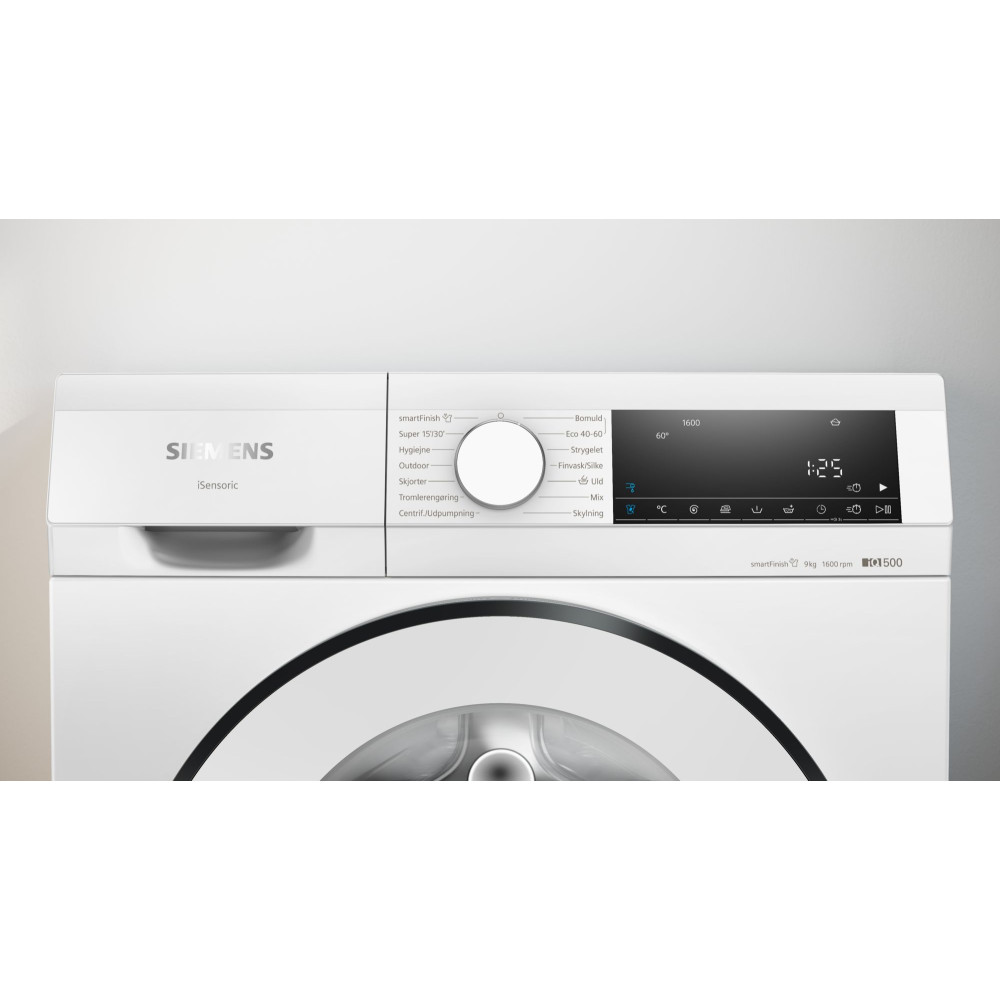 Siemens iQ500 Tvättmaskin frontmatad 9 kg WG46G2ZLDN