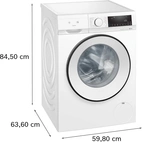 Siemens iQ500 Tvättmaskin frontmatad 9 kg WG46G2ZLDN