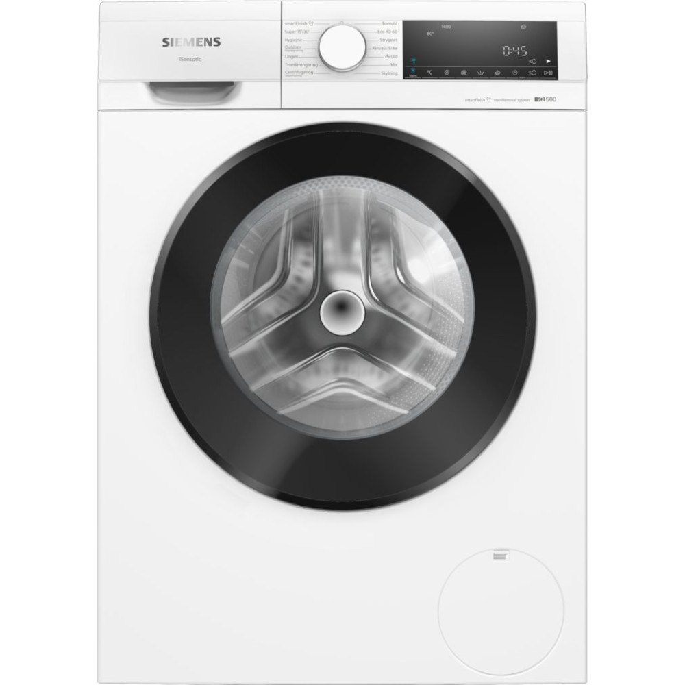 Siemens iQ500 frontmatad tvättmaskin 9 kg WG44G2ZPDN