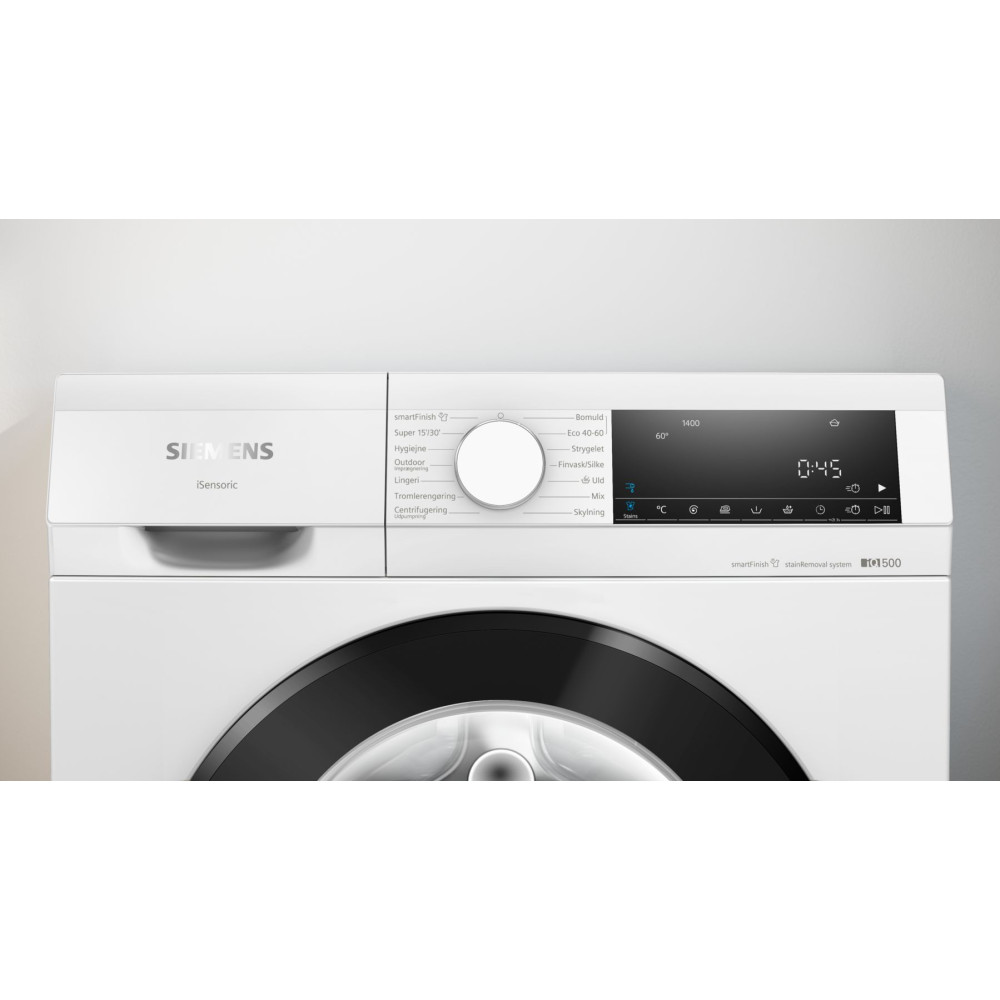 Siemens iQ500 frontmatad tvättmaskin 9 kg WG44G2ZPDN