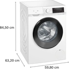Siemens iQ500 frontmatad tvättmaskin 9 kg WG44G2ZPDN