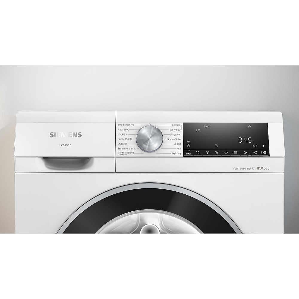 Siemens Tvättmaskin frontmatad 9 kg WG44G2FKDN