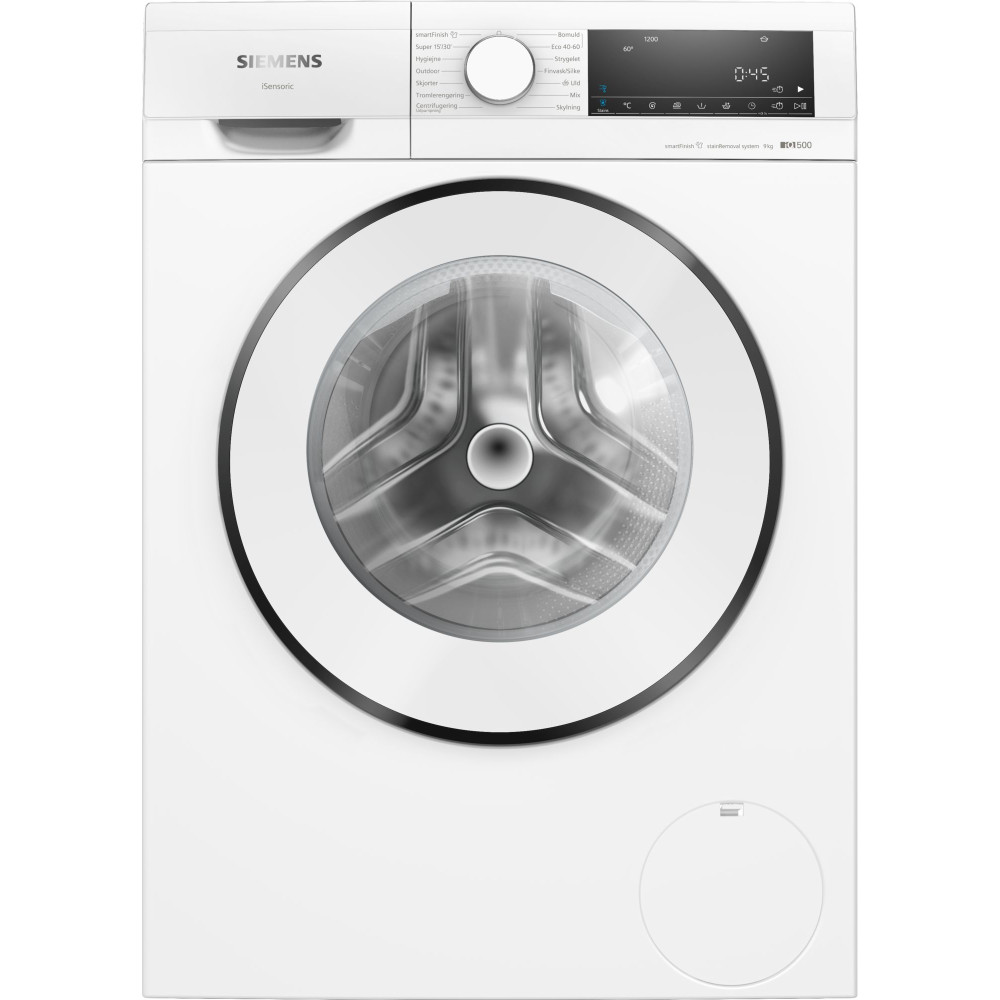 Siemens iQ500 Tvättmaskin frontmatad 9 kg WG42G2ZLDN