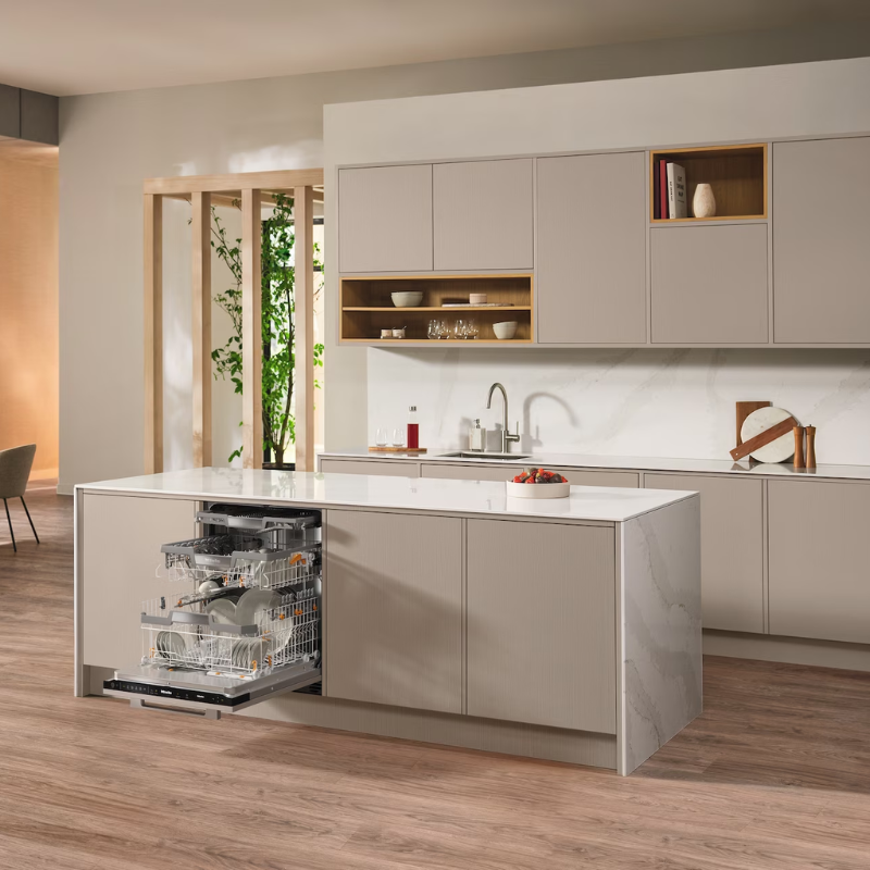 Miele Helintegrerad diskmaskin G 7674 SCVi AutoDos Excellence Obsidiansvart