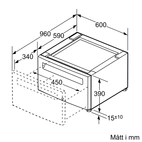Bosch Monteringsram med utdragslåda WTZPW20D