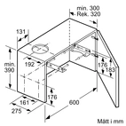 Bosch fläktkåpa DFL064A52
