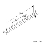 Bosch fläktkåpa DFL064A52