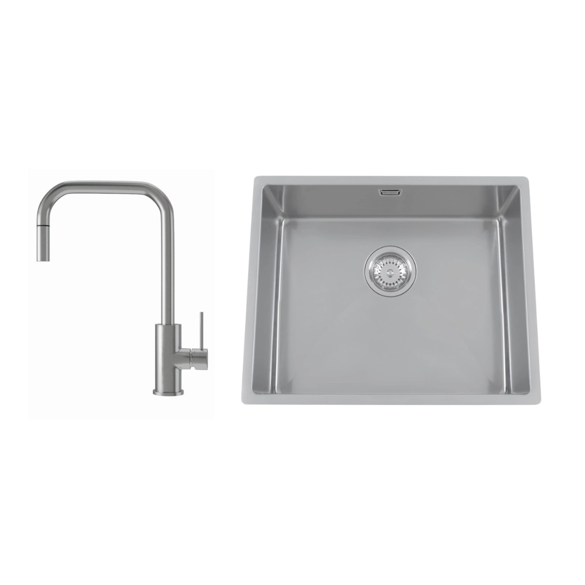 Nordic Tech Radius 500 X  Steel Accent D Stilrent diskhospaket i rostfritt