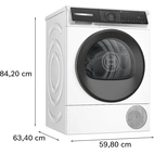 Bosch Serie 6 värmepumptorktumlare 9 kg WQH245B9SN