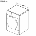 Bosch Serie 6 värmepumptorktumlare 9 kg WQH245B9SN