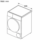 Bosch Serie 6 värmepumptorktumlare 9 kg WQH245B9SN