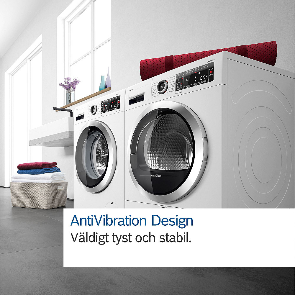 Bosch Värmepumpstorktumlare 9 kg WQG2450MSN