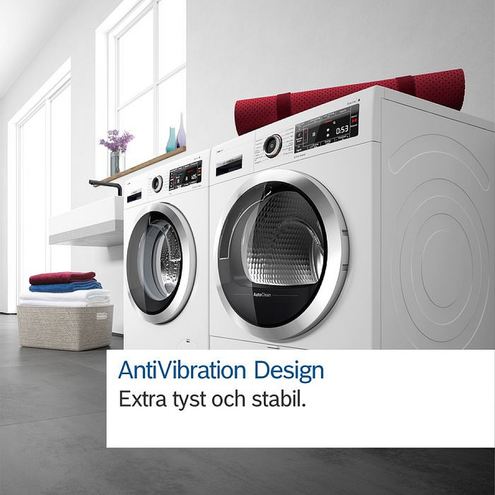 Bosch Serie 4 värmepumpstumlare 8 kg WTH8300LSN