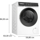 Bosch Serie 6 frontmatad tvättmaskin 10 kg WGH256AESN