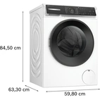 Bosch Serie 6 frontmatad tvättmaskin 10 kg WGH256AESN