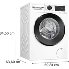 Bosch frontmatad tvättmaskin 10 kg WGG256ZESN