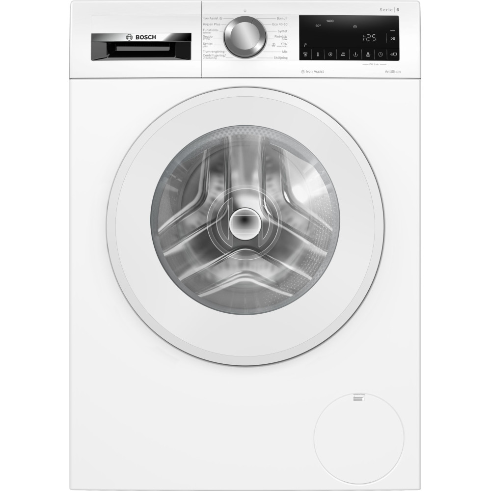 Bosch Serie 6 tvättmaskin frontmatad 9 kg WGG244ZMSN