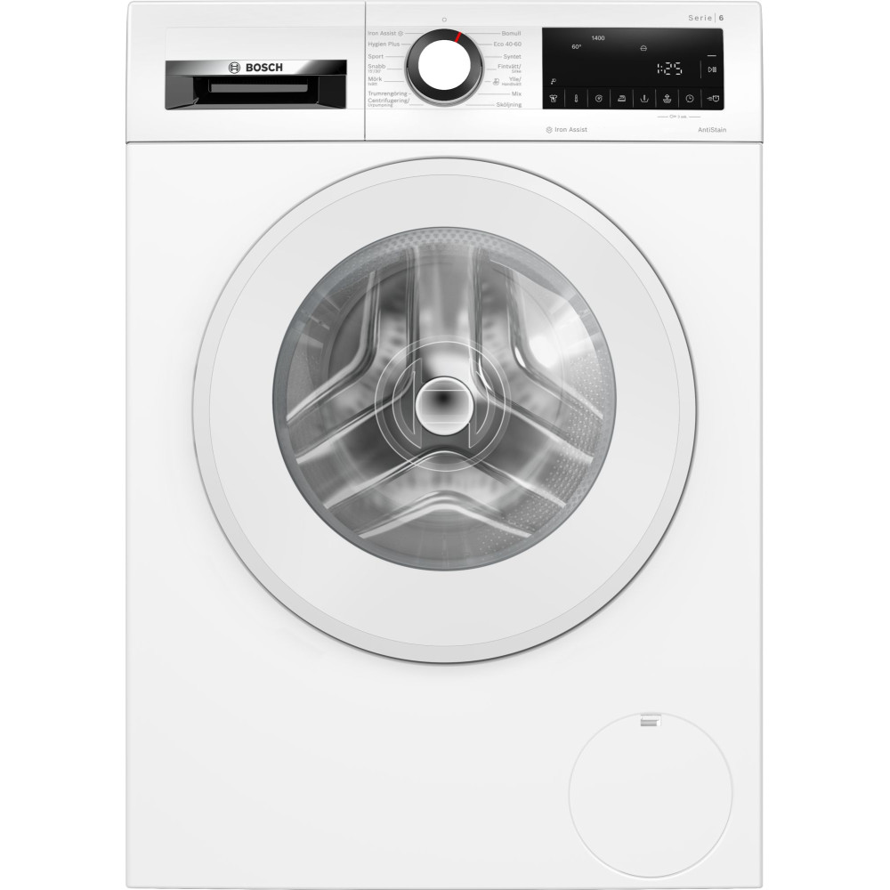 Bosch Serie 6 tvättmaskin frontmatad 9 kg WGG244ZASN
