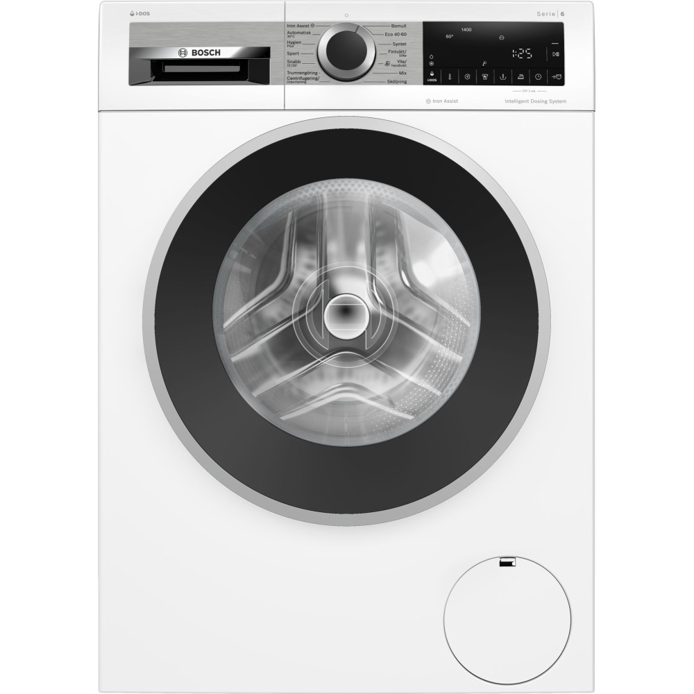 Bosch Serie 6 frontmatad tvättmaskin 9 kg WGG244FTSN
