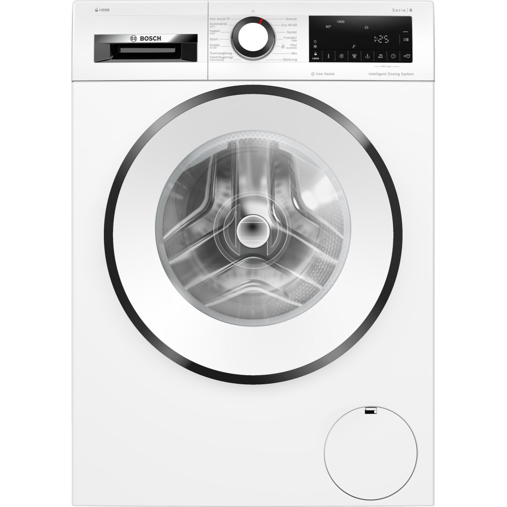 Bosch Serie 6 tvättmaskin frontmatad 9 kg WGG244FNSN