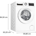 Bosch Serie 6 tvättmaskin frontmatad 9 kg WGG242Z2SN