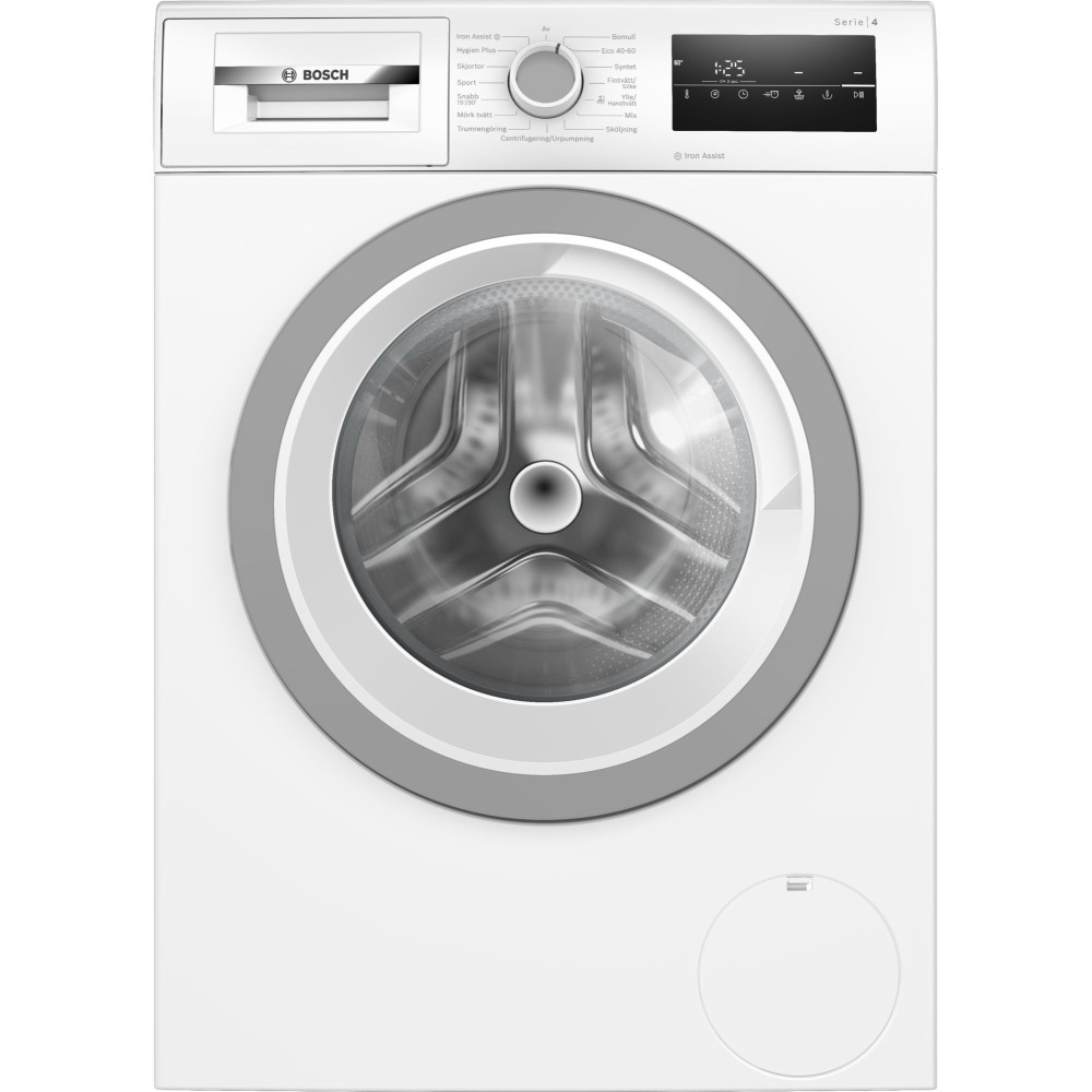 Bosch Serie 4 frontmatad tvättmaskin 8 kg WAN2821SSN