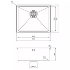 Tapwell Diskho 5040 PVD Mässing