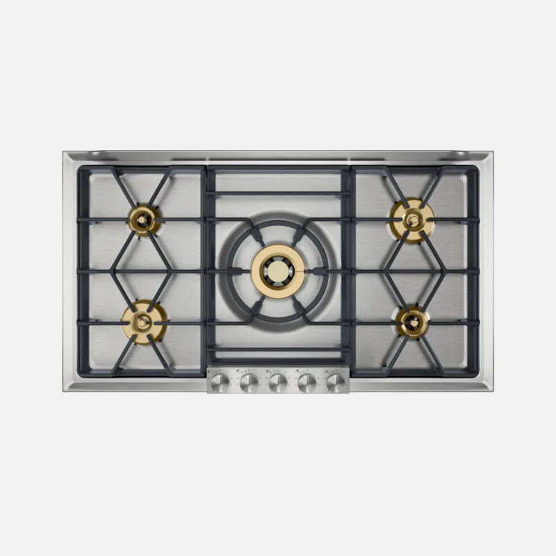 Gaggenau Serie 200 gashäll 90cm naturgas stål