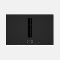 Gaggenau Häll med inbyggd fläkt 80cm Matt - utan ram